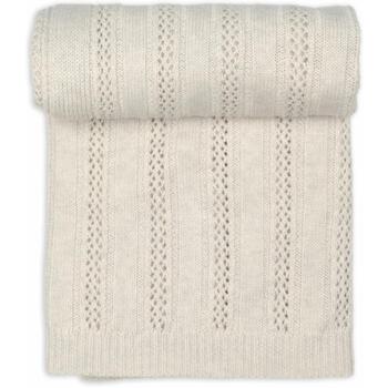 Lodger mazuļa sedziņa Dreamer Pointelle DM 093, 70x95 cm, 70% kokvilna 30% merino vilna, OEKO-TEX sertificēta (DM 093)