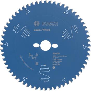 Ripzāģa disks Expert Wood 260 x 30 x 2,4 mm, 60, Paneļzāģiem RIPZĀĢA ASMENS EXPERT FOR WOOD, 2608644082, BOSCH (2608644082)