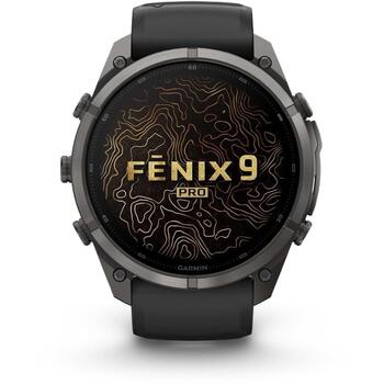 Garmin Умные часы FENIX 9 PRO 010-04336-11, 47мм, AMOLED, 1.4