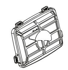 Воздушный фильтр стандартный CS-3410, CS-3510ES, 335S, ECHO, A226002350, 0.05 кг (A226002350)