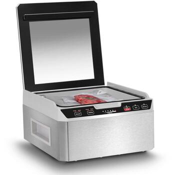 Caso Chamber Vacuum sealer VacuChef 40 01417, 280 W, 3 л, нержавеющая сталь, двойной шов (01417)