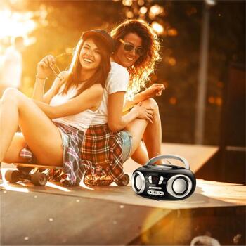 Manta Bluetooth колонка MM9310BT, 220-240V, 50-60Hz, 6W, Bluetooth 5.1, FM радио, MP3 воспроизведение, USB, AUX-in (MM9310BT)