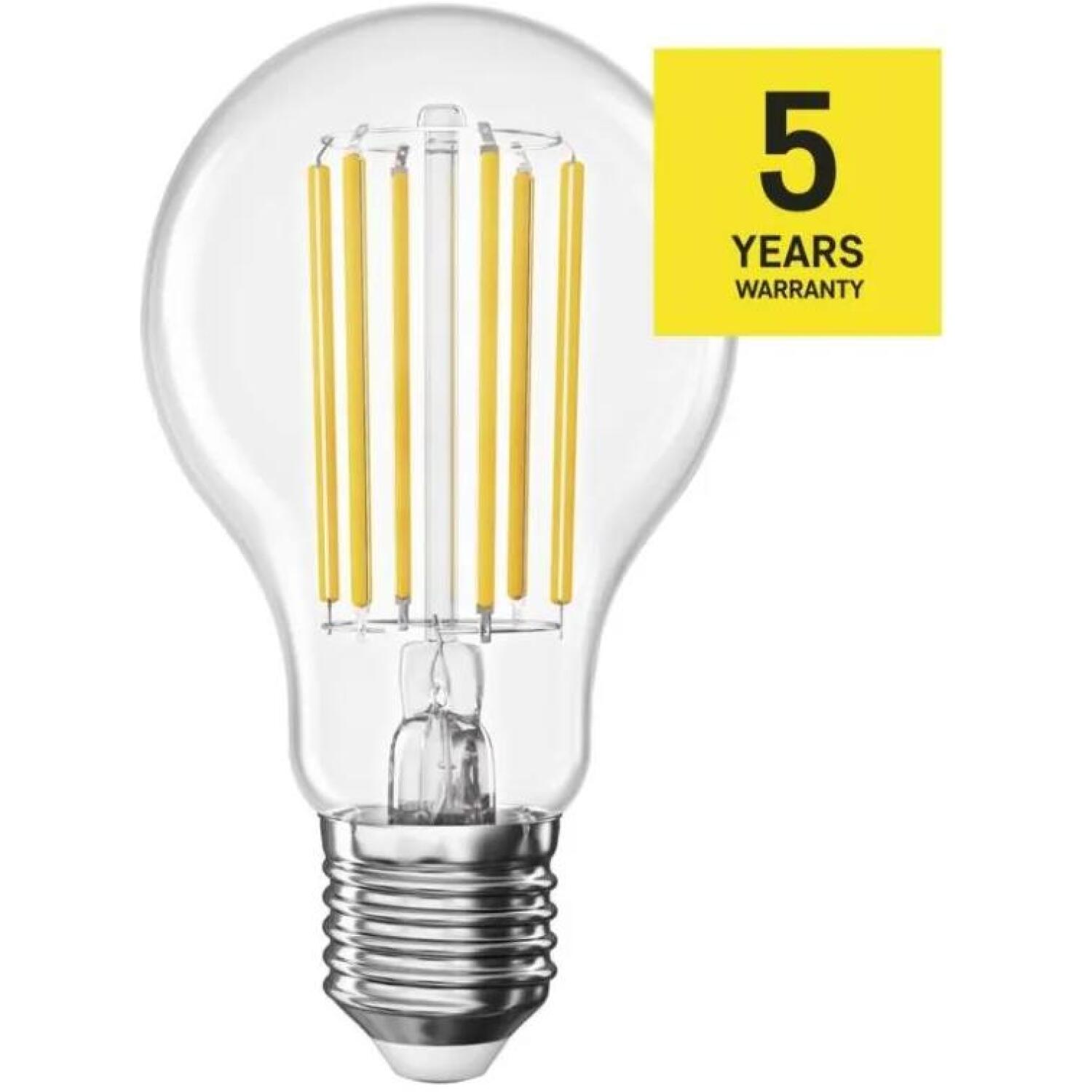 Emos LED лампочка FILAMENT A60 ZF5167, 7,2 W, 230 V, 1521 lm, теплый белый, E27, 50 000 часов, класс A (ZF5167)