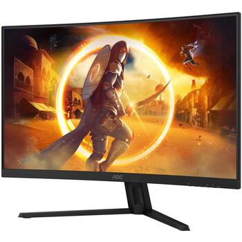 Aoc ЖК монитор CQ32G4VE, 2560 x 1440, 180 Гц, 1 мс, 300 кд/м², 2xHDMI, 100x100 мм VESA, изогнутый (CQ32G4VE)