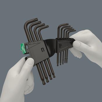 TORX skrūvgriežu komplekts 967/9 TX 1 (9gab.) 05024242001 WERA (05024242001)