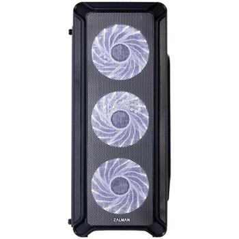 Zalman Корпус ПК I3, LED вентиляторы x4, Midi Tower, 2x3.5