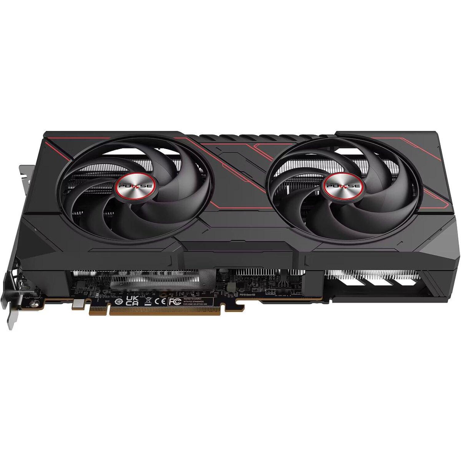 Sapphire PULSE RX 9070 GRE GAM. OC 12GB videokarte, 11354-01-20G, 12GB GDDR6, 192bit, 18Gbit/s, 2xHDMI, 2xDP, PCIe x16 5.0 (11354-01-20G)