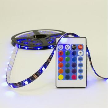 White Shark LED лента HELIOS-5, 5 м, 5-12 В, IP65, 30 светодиодов, 5 Вт, пульт дистанционного управления (HELIOS-5)