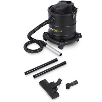 Пылесос для золы и пыли камина печи гриля 1200W 20L 19 kPa 60°C POWX308 Powerplus (POWX308)