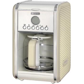 Ariete Vintage кофеварка A1342/03, 4-12 чашек, таймер, ЖК-дисплей, система против капель, Pause & Serve (A1342/03)