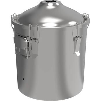 Browin модульный дистиллятор 343230, 18 L, 6.38 kg, два осадочных бака, нержавеющая сталь, компактный (343230)