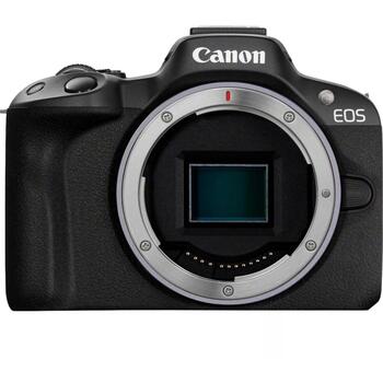 Canon беззеркальная камера EOS R50, 5811C013, 24.2 МП, ISO 100-51200, 2.95'', Wi-Fi, видеозапись, CMOS (5811C013)