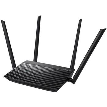 Asus беспроводной маршрутизатор RT-AC1200V2, 1167 Mbps, IEEE 802.11ac, 1 WAN, 4x10/100M, 4 антенны (RT-AC1200V2)