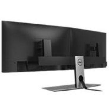 Dell двойная подставка для мониторов MDS19 482-BBCY, 57,7 см x 24,9 см, 6 кг, 19-27 дюймов, VESA 100x100 мм, управление кабелями (482-BBCY)