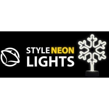 Manta Декоративная лампа SNL84WH, 5W, 1xLED, 2м кабель, белый цвет, свободно стоящая, сенсорная кнопка (SNL84WH)