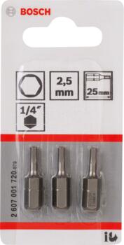 Urbjmašīnām/skrūvgriežiem SKRŪVGRIEŽA UZGALIS EXTRA HARD BOSCH 2607001720 (2607001720)