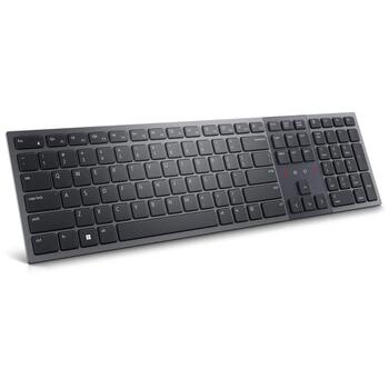 Dell Premier Collaboration klaviatūra KB900, bezvadu, QWERTY, Graphite, Bluetooth 5.1, programmējamas taustiņi, akumulators (580-BBDH)