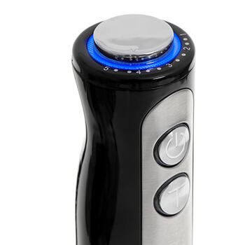 Ручной блендер с 850W мощностью смешивания и точной функцией измельчения черный AD4625b Adler (AD 4625 black)