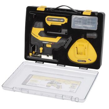 Аккумуляторный лобзик 20 В 1x2,0 Ач, бесщеточный POWXB50020 POWERPLUS XB (POWXB50020)