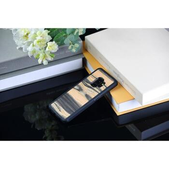 Man&Wood чехол для смартфона M6019B, 5.8'', совместим с Samsung Galaxy S9, натуральное дерево, поликарбонат (M6019B)