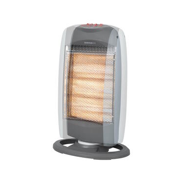 Infrasarkanais halogēna sildītājs telpai un garāžai grīdas ar oscilāciju 1200W 3 režīmi Safe-t-Shine 1200 Compact Eurom (351651)