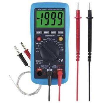 Emos Мультиметр MD-420 M0420, 2-300V AC, 200mV-300V DC, 1000A, 200Ω-20MΩ, 3,5 цифровой дисплей, автоматическое отключение (M0420)