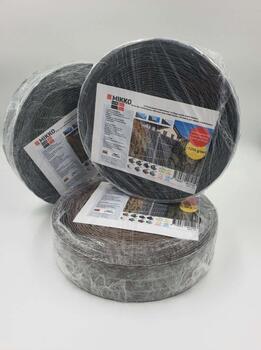 Лента для забора MIKKO RATTAN 12,75x0,0475 m MK-03, темно серый 918801 (918801)