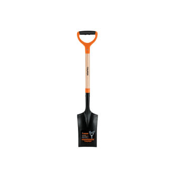 Tranšeju rakšanas lāpsta 19x53cm ar koka kātu un divkomponenta D-rokturi, 106cm PES-PD TRUPER (PES-PD)