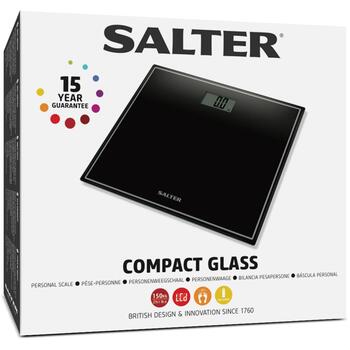 Salter Vannas istabas svars 9207 BCFEU12, 30x25cm, 150kg, LCD displejs, automātiska ieslēgšanās (9207 BCFEU12)