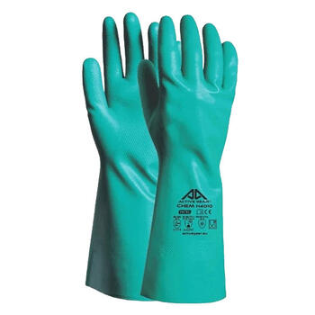 Химически стойкие нитриловые перчатки, 0,38 мм, размер 10/XL, ACTIVE CHEM H4010 (H4010)