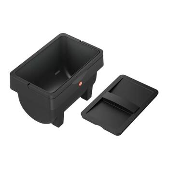 Hailo Мусорное ведро ÖkoMini S 030430100, 4L, пластик, съемная крышка, ручка для переноски, резиновые ножки (030430100)