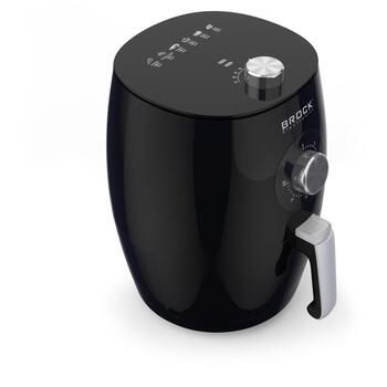 Brock AFM 3501 BK аэрофритюрница, 3,5 л, 1500 Вт, 80-200°C, таймер 30 мин, защита от перегрева (AFM 3501 BK)