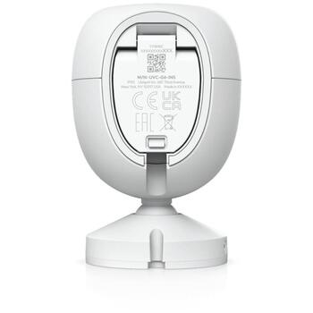Ubiquiti сетевой камера UVC-G6-INS-W, 8 МП, 3840 x 2160, IPX5, настенное крепление, 30 к/с, Bluetooth (UVC-G6-INS-W)