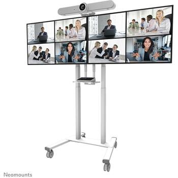 Neomounts аксессуар для крепления телевизора ADM-875WH2, двойной экран, 42-65 дюймов, максимальный вес 40 кг, VESA 800 x 400 (ADM-875WH2)