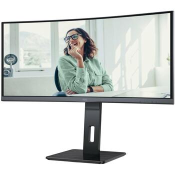 Aoc LCD monitors CU34P3CV 86.36 cm 3440 x 1440 UltraWide QHD 21:9, 300 cd/m², 178°/178° skata leņķis, 4 ms, 2 skaļruņi (CU34P3CV)