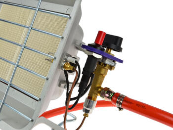 Gāzes sildītājs 4600 ar piezo aizdedzi G80531 GEKO (G80531)