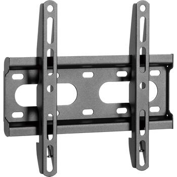 Sbox Кронштейн PLB-2522F-2, 23-43 дюйма, 45кг, 75x75, 200x200, черный, сталь, пластик, уровень, для изогнутых экранов (PLB-2522F-2)