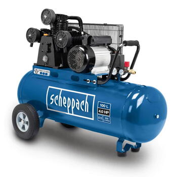 Scheppach Kompresors HC550TC 5906147901, 100l, 10bar, 550l/min, 220l/min, 97dB, 230V, 2,2kW (5906147901)