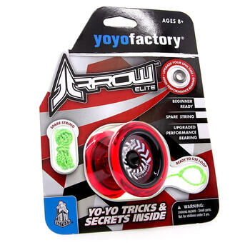 Yo-Yo 'Arrow', iesācējiem un pieredzējušiem, nerūsējošs gultnis, rezerves aukla, R105228, YOYOFACTORY (R105228)