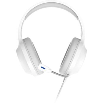 Zalman Провода наушники ZM-HPS310 WH, 243г, Белый, 50мм, 32Ω, 106дБ, 20-20000Гц, USB, RGB, Встроенный микрофон (ZM-HPS310 WH)