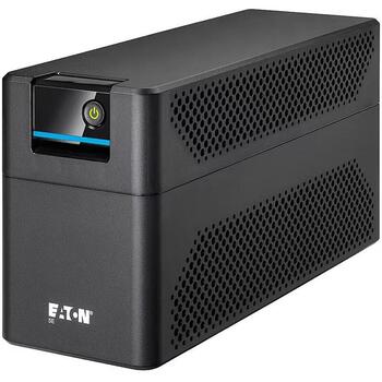 Eaton UPS sprieguma stabilizators 5E700D, 700VA, 360W, 2x C/F, 220-240V, 7Ah, 25dB, 5min, Line-Interactive, Tornis, Melns (5E700D)