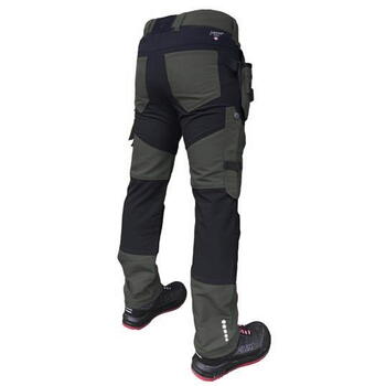 Pesso Titan Flexpro C56 KD125Z_C56, зеленые, 320г/м², Cordura, 4-сторонняя растяжимость, карманы для наколенников, съемные карманы (KD125Z_C56)