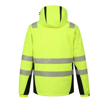Pesso Hi-vis зимняя куртка Calgary CL2 CALGARY_G-2XL, 2XL, желтый, 10 000 мм, 3000 г/м²/24ч, Softshell, ПУ мембрана (CALGARY_G-2XL)