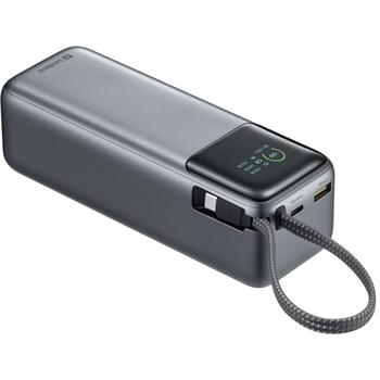 Sandberg All-in1 Powerbank 421-31, 27000 mAh, LiPo, 240 W, USB Type-A 1, USB Type-C 1, черный, серый (421-31)