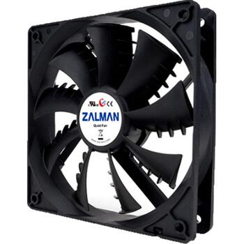 Zalman корпусный вентилятор ZM-F1 PLUS(SF), 80мм, 2000RPM, 12В, 20дБ, 23дБ, 50000ч, черный (ZM-F1 PLUS(SF))