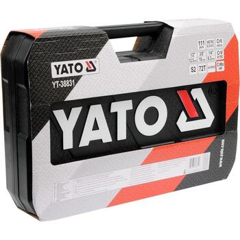 Yato Набор инструментов YT-38831, 111 шт, 1/4
