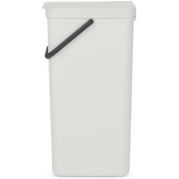 Brabantia Sort & Go мусорное ведро 214424, 40 л, 62 см, 34,5 см, 26,8 см, пластик, с крышкой, настенное крепление (214424)