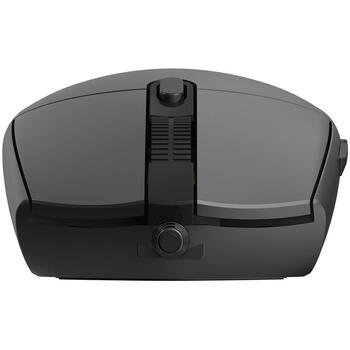 Baracuda Игровая мышь BGM-111 CRAB-B, 3600 DPI, 1.5m, 6 кнопок, черная, оптический сенсор, подсветка (CRAB-B)