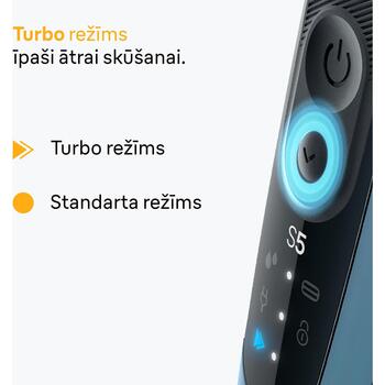 BRAUN Series 5 skuveklis, gaiši zils (52-A1650s)