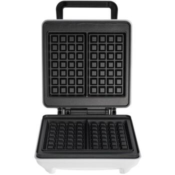 Adler Vafļu cepeškrāsns MS 3091, 1800 W, 2 vafļu, taisnstūra, balta, drošības slēdzis, neslīdošas kājas (MS 3091)